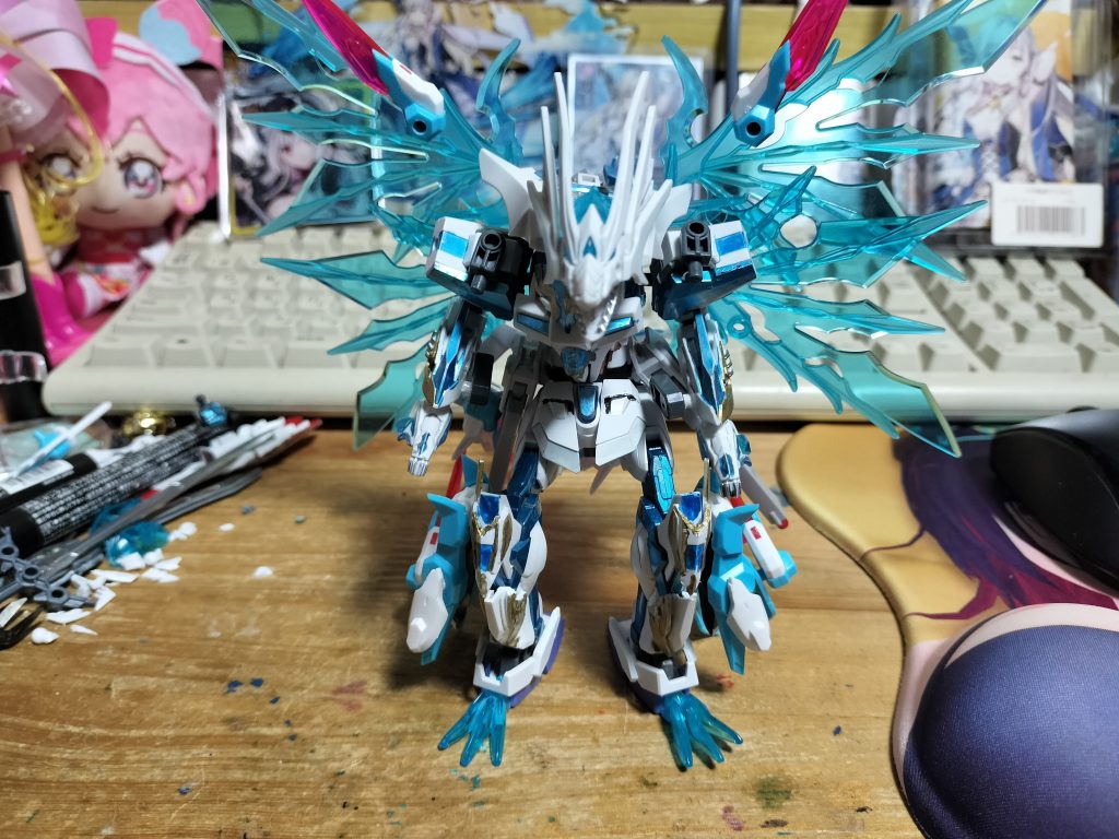 第二形態変更点足しがドラゴンの爪に