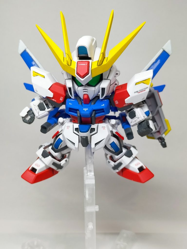 ビームキャノンを構えることもできます(gandam1)