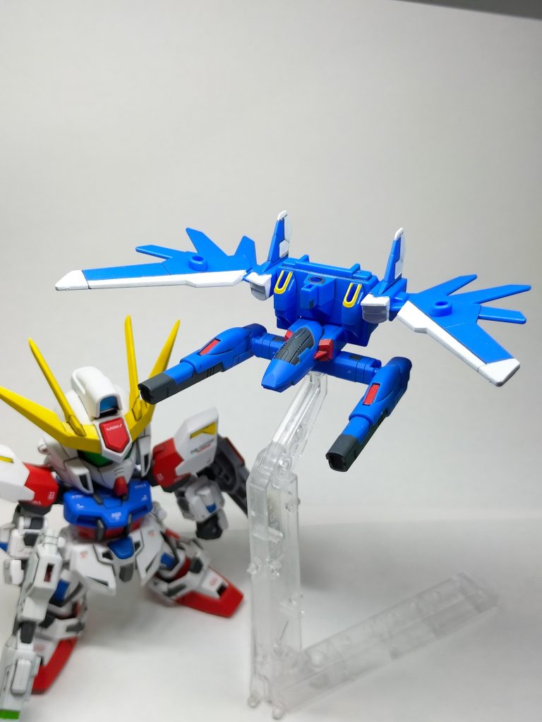 ビルドブースターは単体でも飾れます(gundam-kao6)