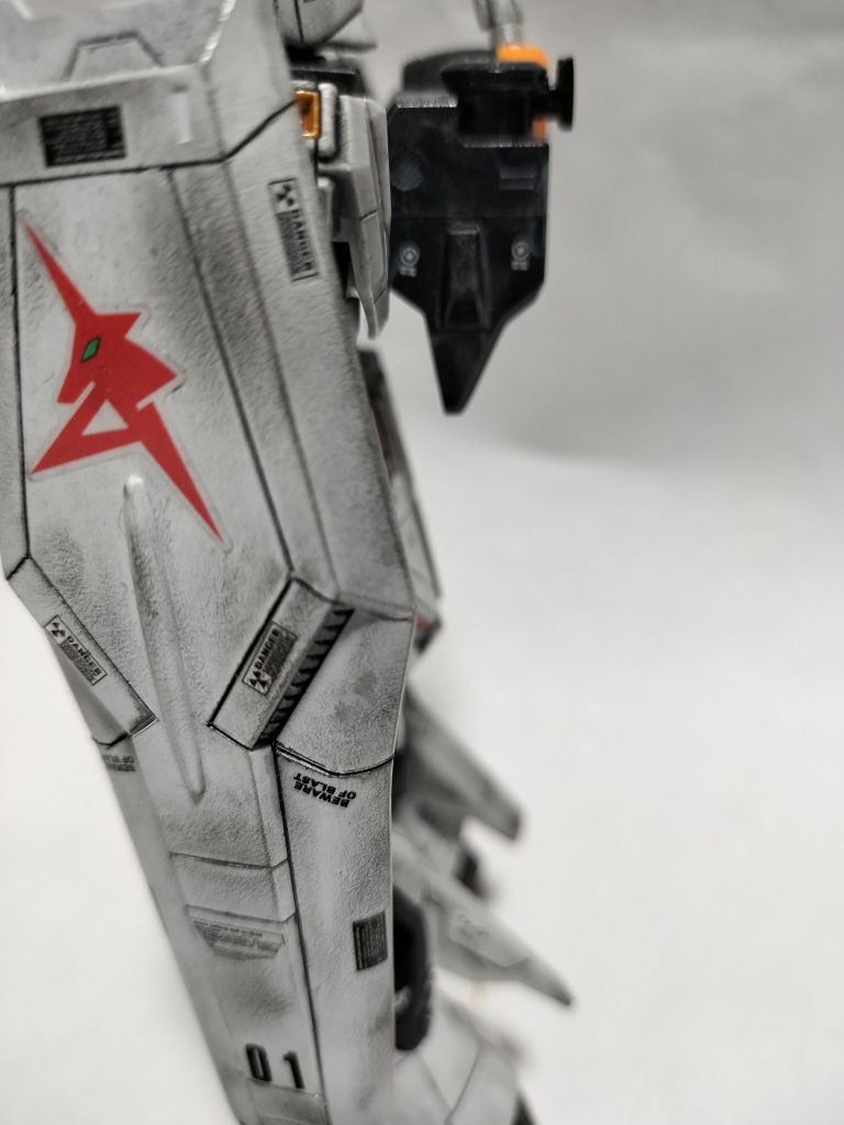 縦も汚しましたが、アムロがこんなに汚すことは無いのかな