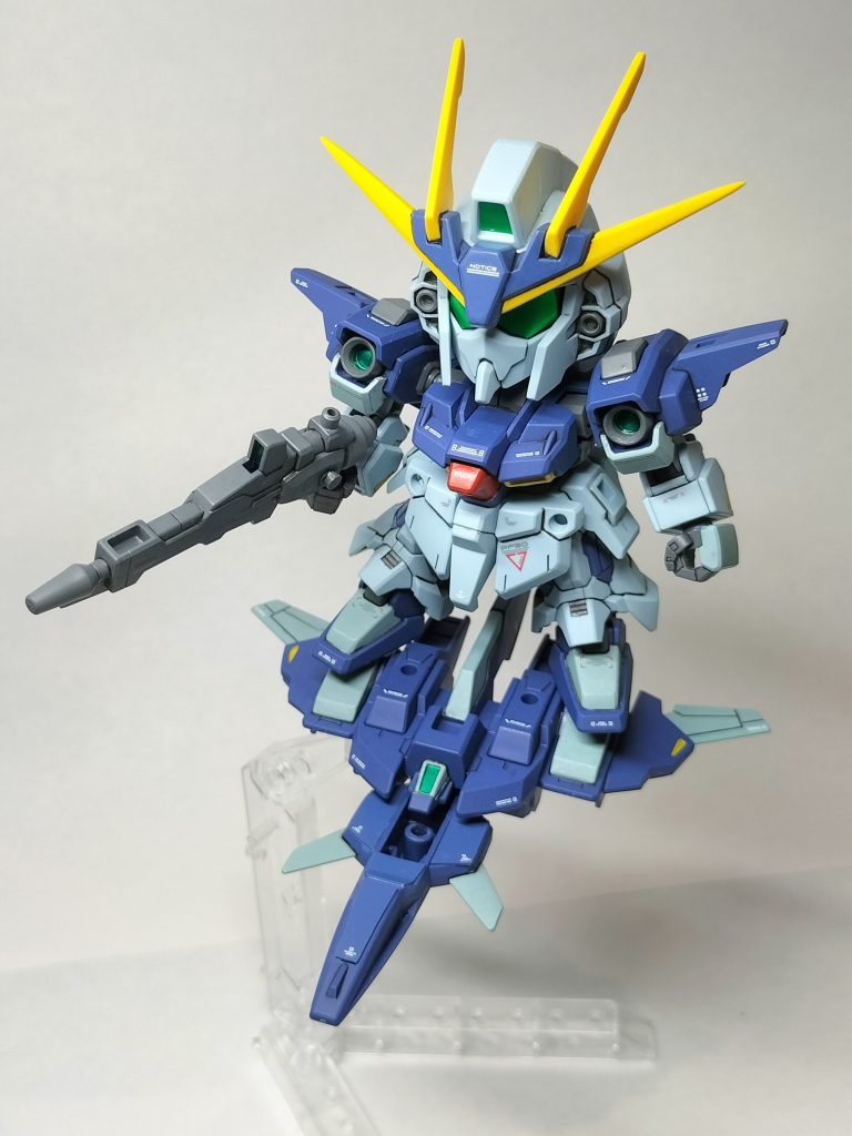 しかも乗れます!ジャスティスみたいね(gundam-kao10)