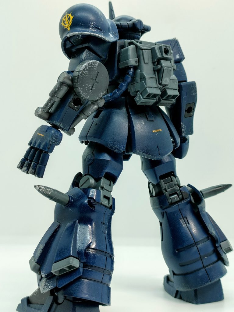 フィンガーバルカンの玉はザクマシンガンの玉と共有してるという妄想…バックパックもイフリート