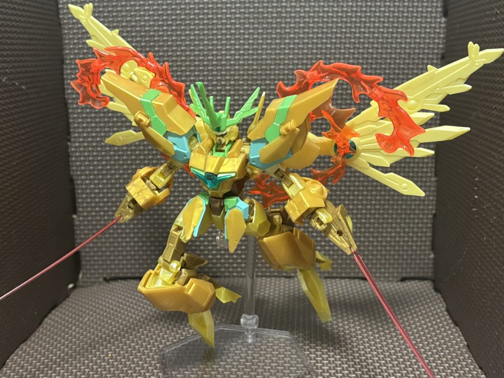 一応、ポーズも取れます!