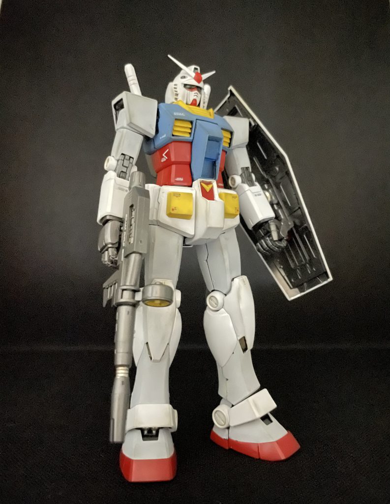 元々一番くじのクリアカラーだったので筆塗りしました。