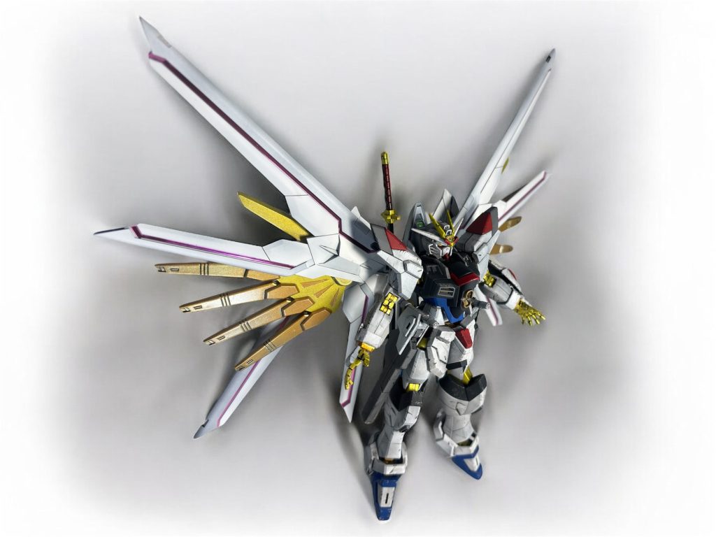 HGマイティーストライクフリーダム–3枚目/制作者：TA02