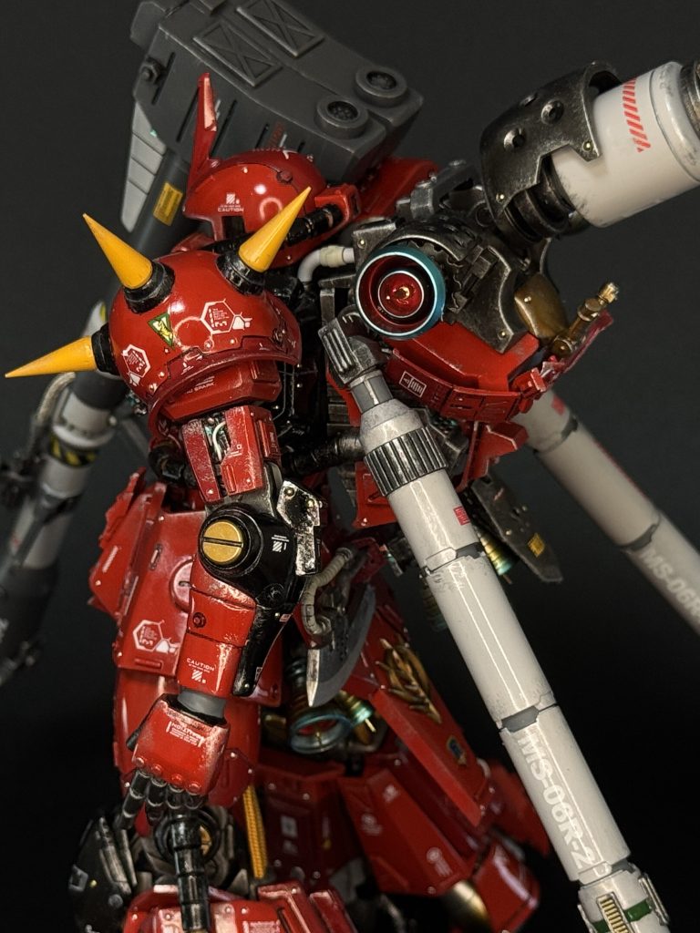 バーニアも各所に増設してあります。