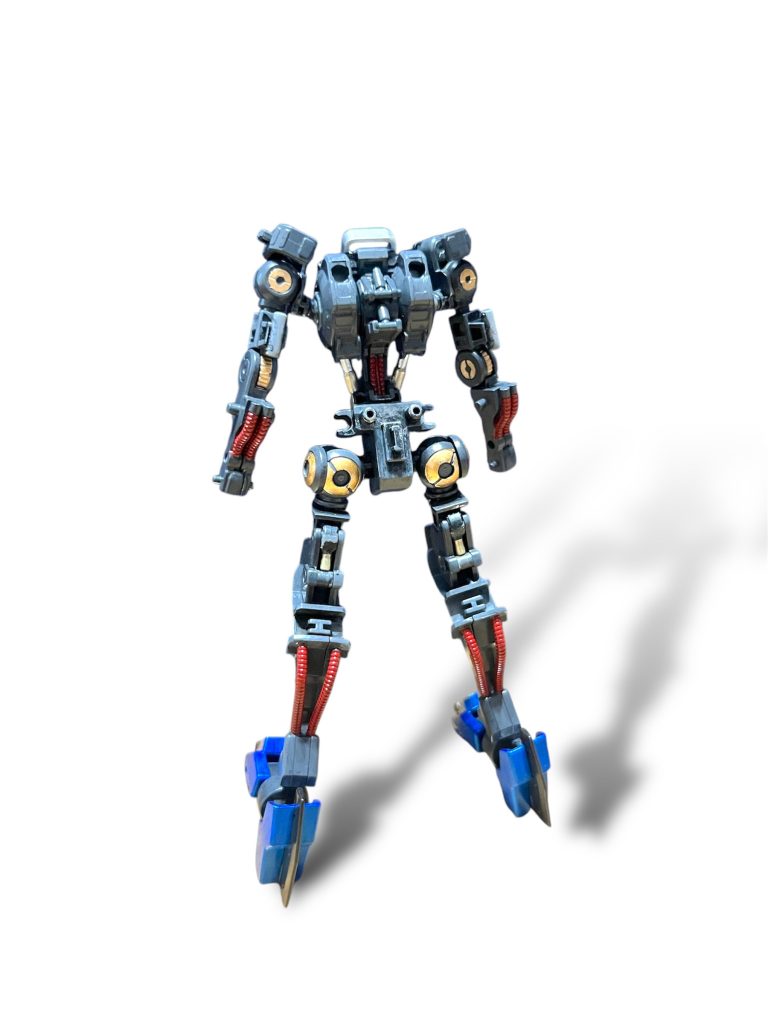 フレームもできる範囲で塗り分けしてみました。