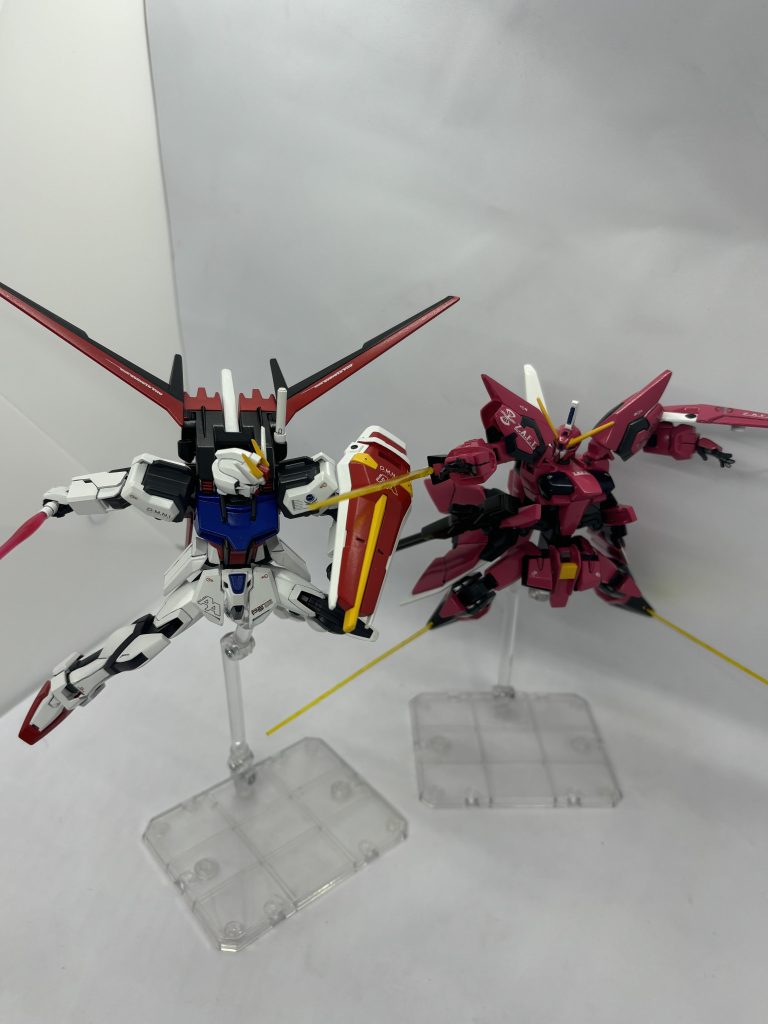 以上ガンプラフォトギャラリー、HGCEイージスガンダムでした。ガンキャノンの時と同様、自分好みのイージスにできて満足しております。特に可動面は放送当時に発売したものだとどうしても満足できなかったのでかなり動くようになってくれてよかったです。それではまた次回。