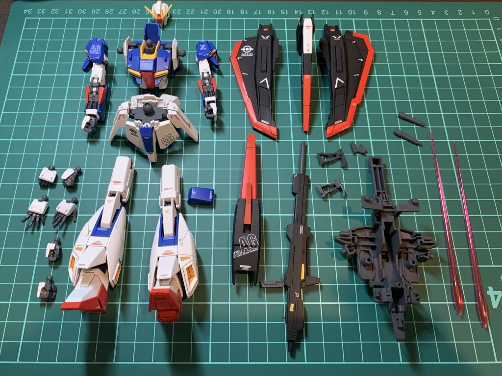 最終組み立て前です。