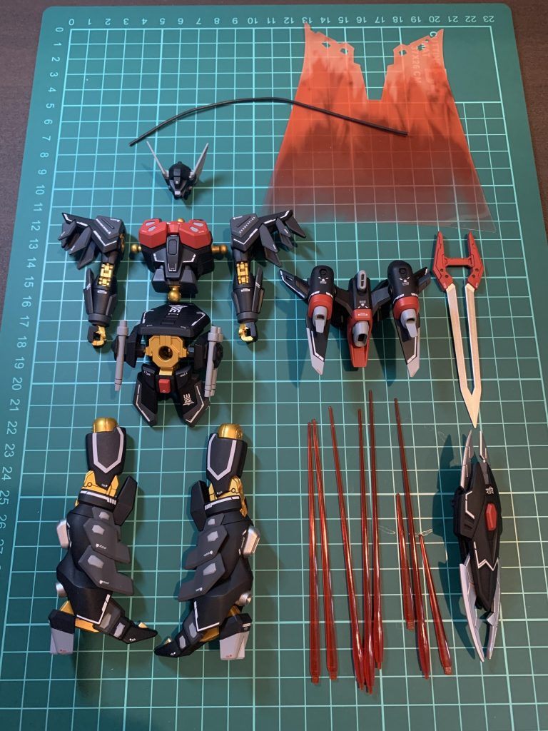 最終組み立て前です。