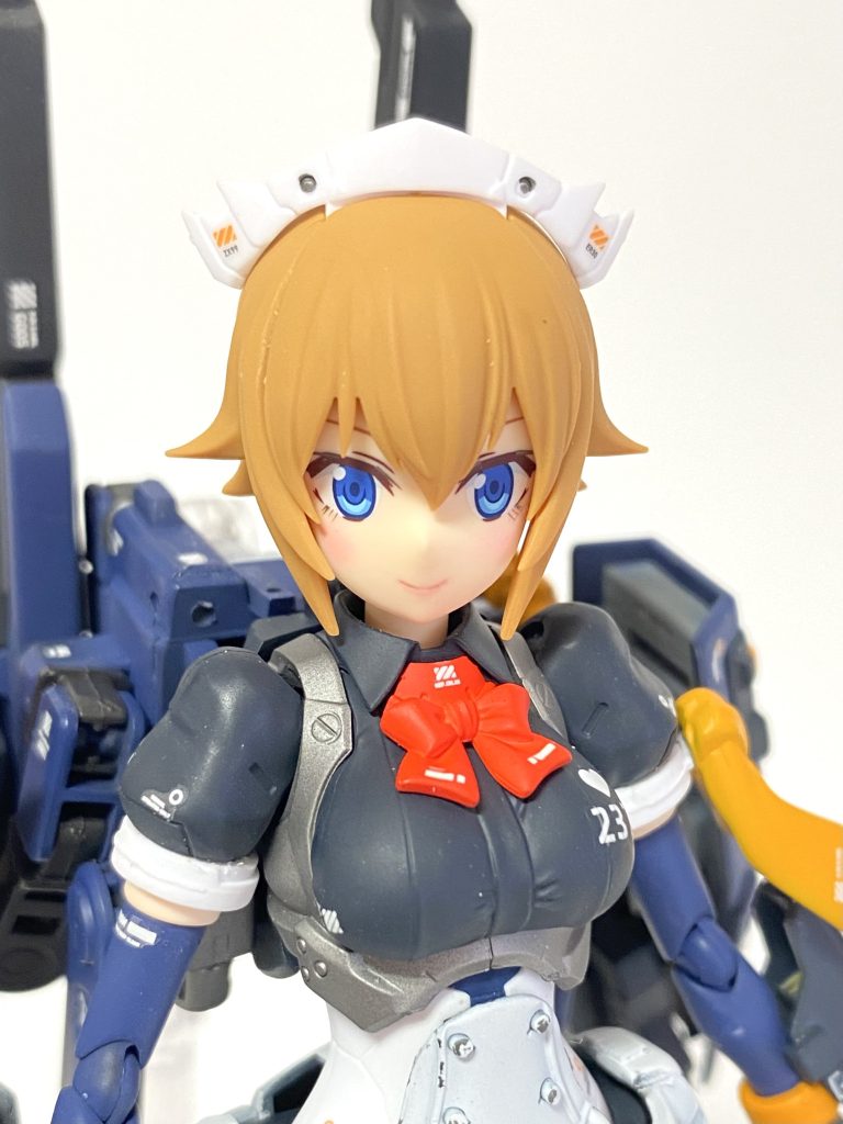 お顔周りアップで開発陣のこだわり。可愛いさアップが良くわかる。