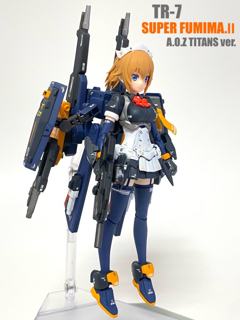 すーぱーふみなⅡ 単体ですーぱーふみなのコンセプトを継承しつつ本体サイズのコンパクト化、火力アップ、可愛さ超アップが図られている。