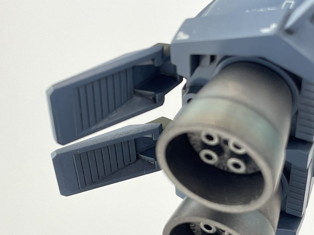 I added the inner flap detail with pla-plate.