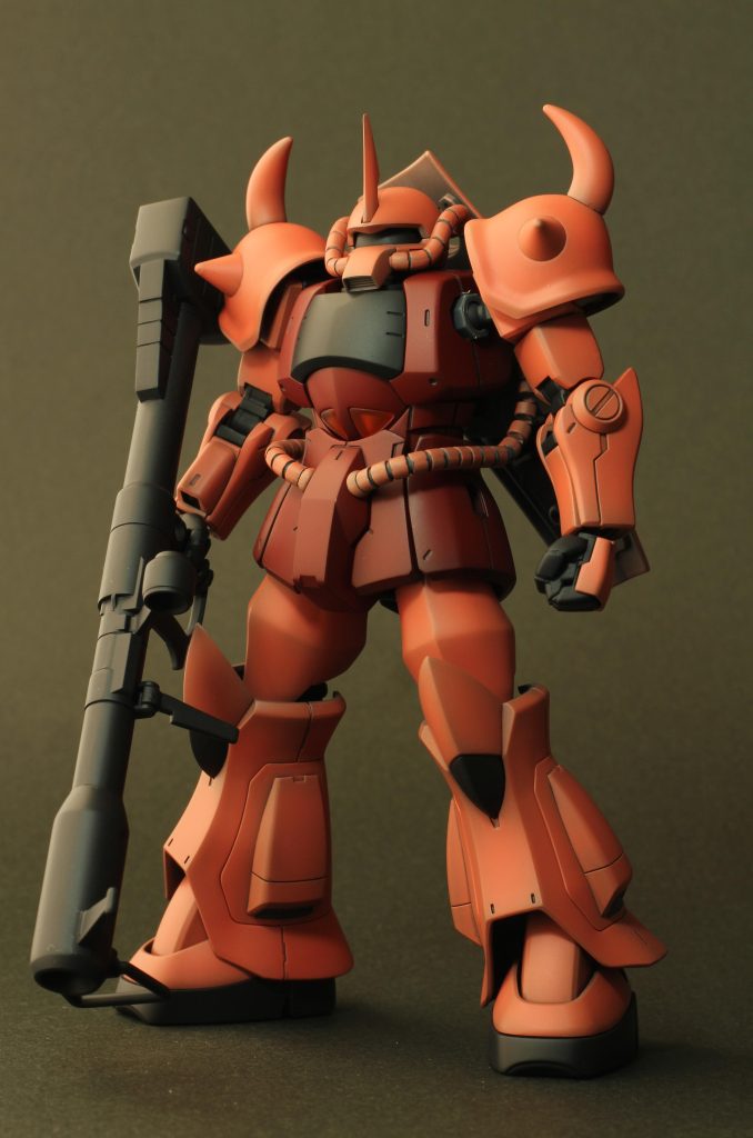 体幹と肩関節以外はストレートに組んでいます。