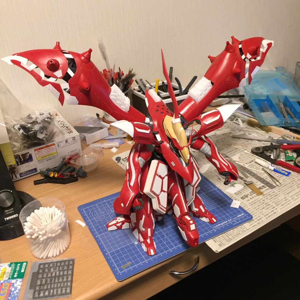 製作中の写真です最後まで閲覧ありがとうございましたm(_ _)m