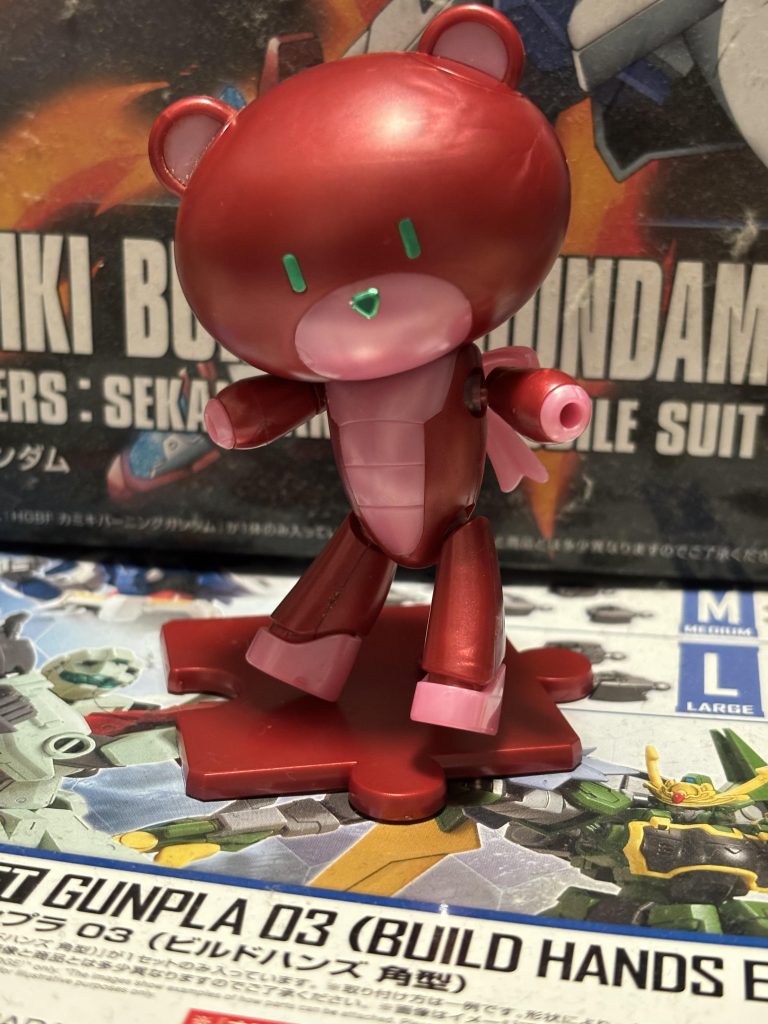 クリアとか光沢あるパーツは特に