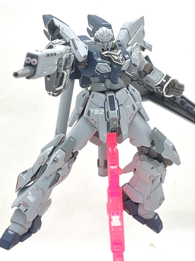 「撃っちゃうんだなぁ、これが!!」スタイン作ったならこのポーズをとらせない訳にはいきません(笑)。