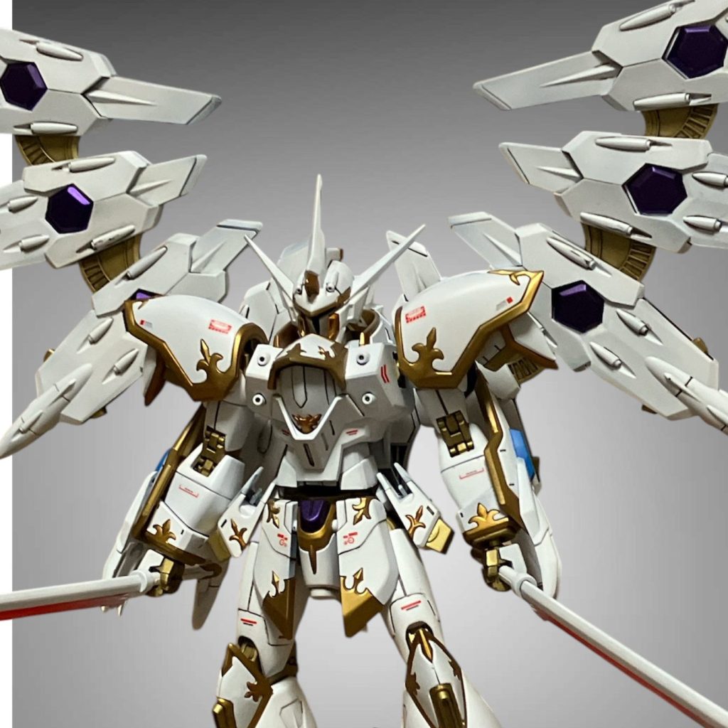 HG ブラックナイトスコードカルラ」のディテールアップ完成作例