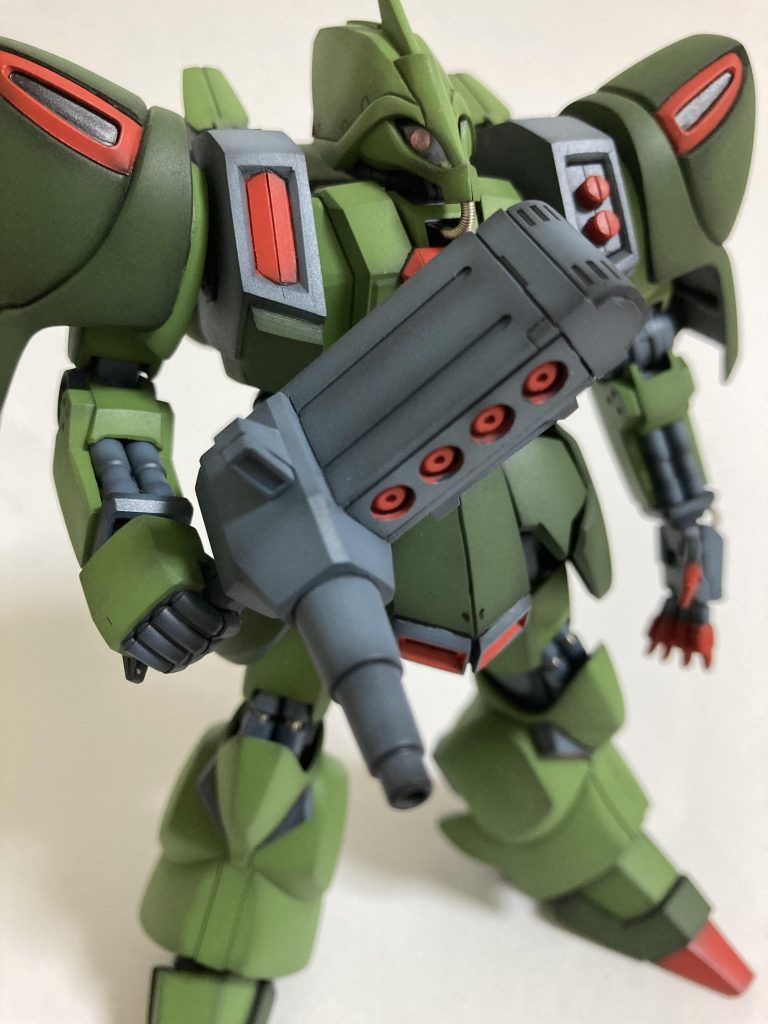 特徴的な武器もしっかり塗り分け