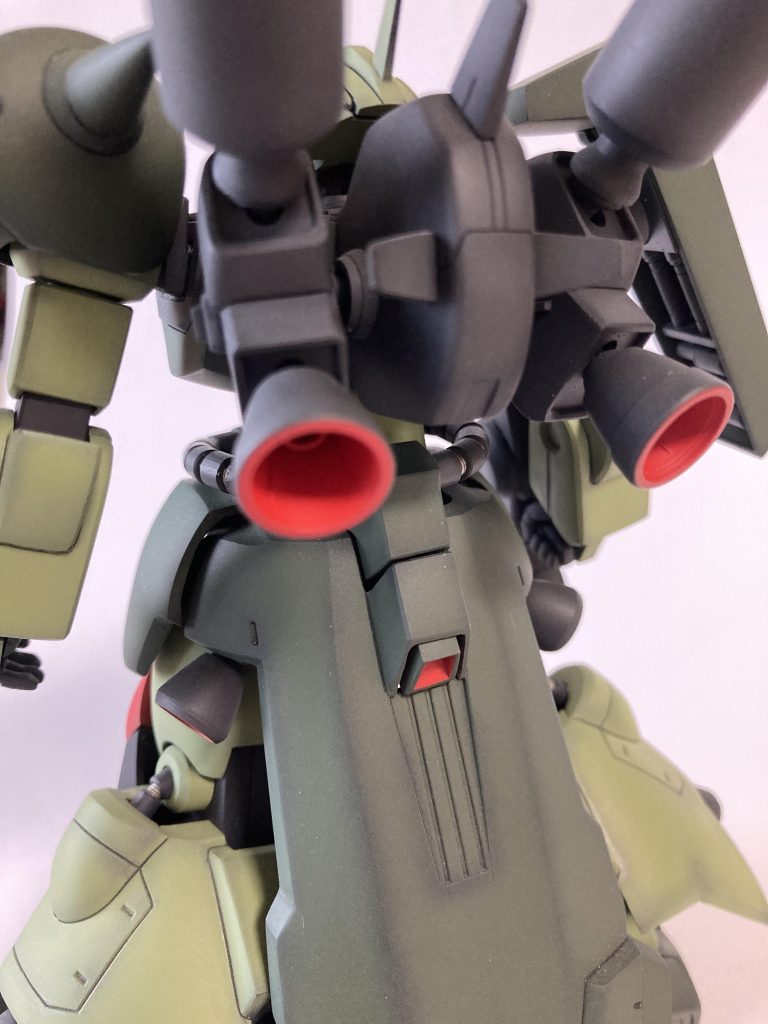 バックパックは分割加工して良かった