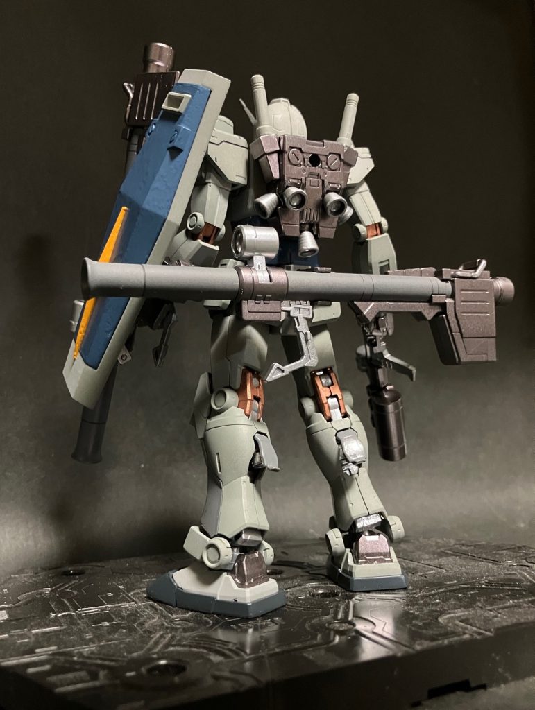 シールド1枚ですが、このバックショット好き♪😆