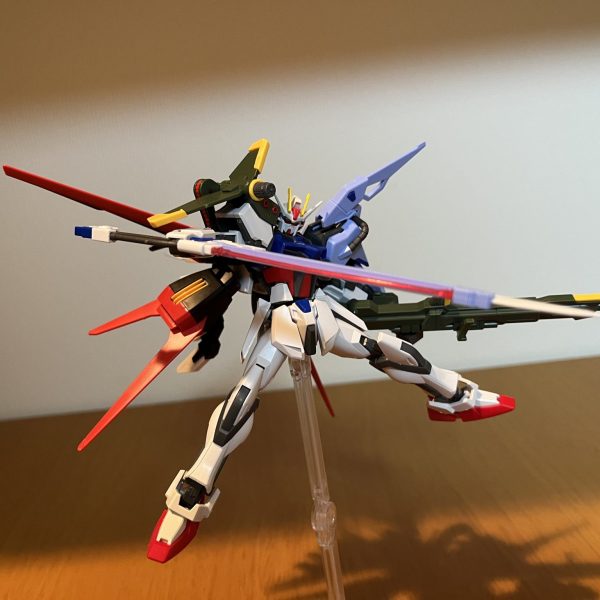 EG ストライクガンダム＋ストライカーパック01、02