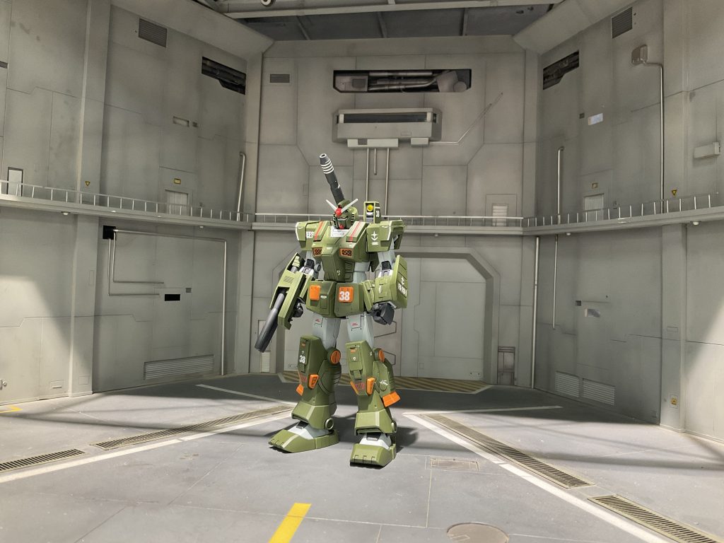 ホビージャパンの記念イベントにて誌面用の撮影で使われているジオラマで撮影させていただきました！