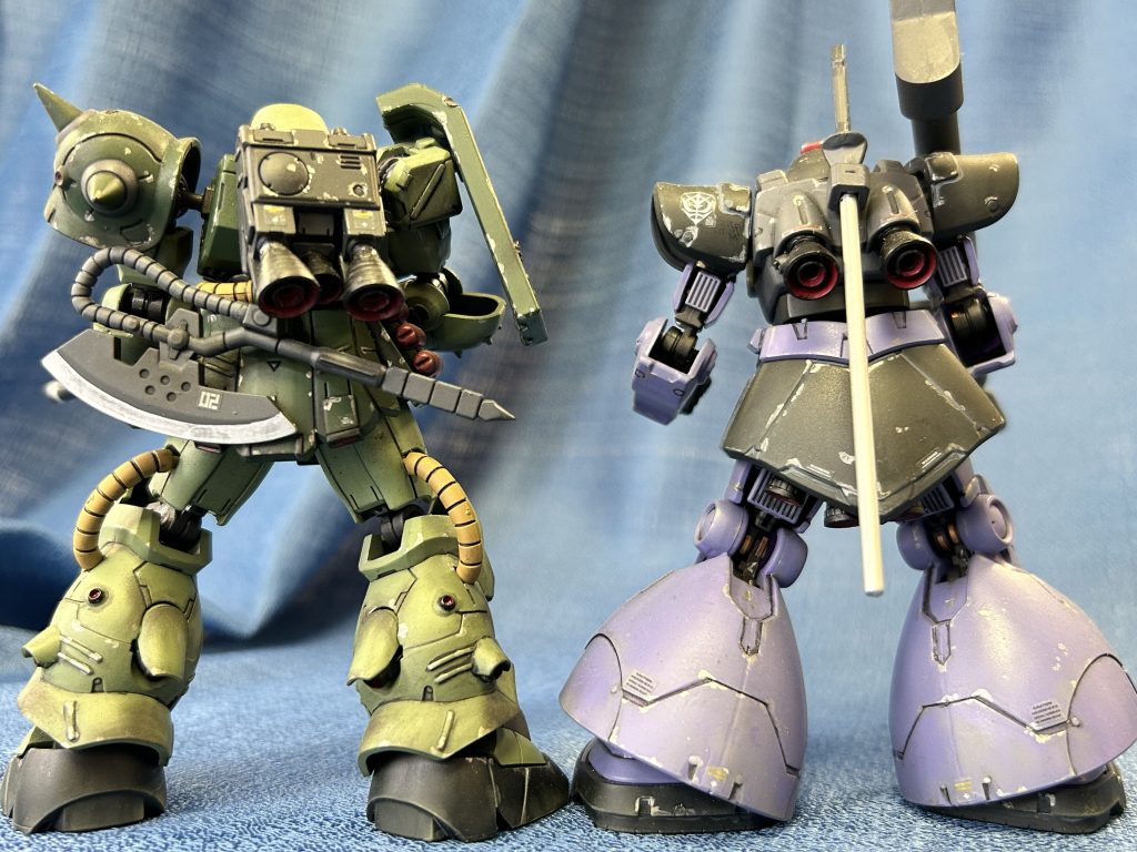 デカールもはっちった(zaku-kao4)