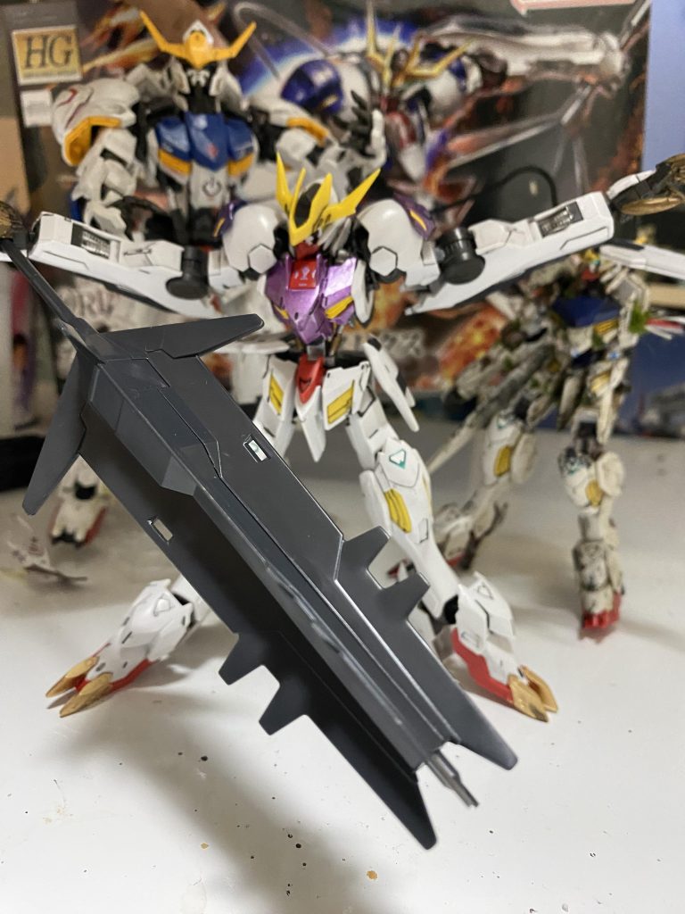 バルバトス、バルバトスルプス、バルバトスルプスレクスの3機を並べました！