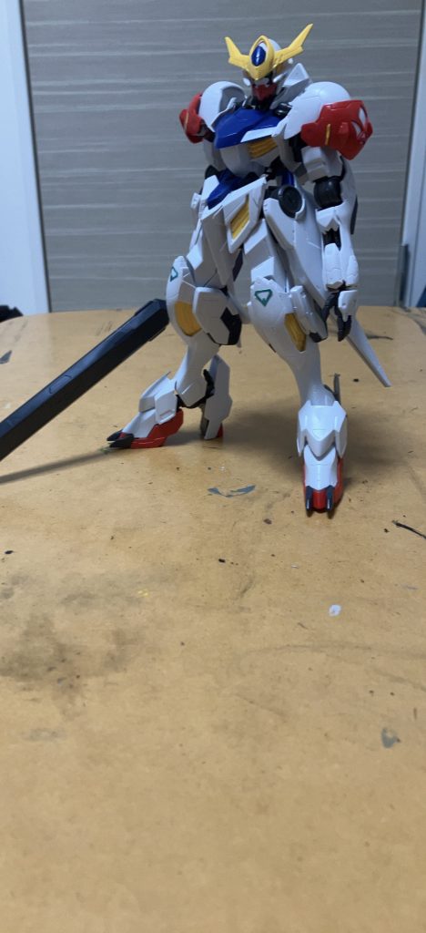 知り合いにもらったバルバトスルプス完成しました