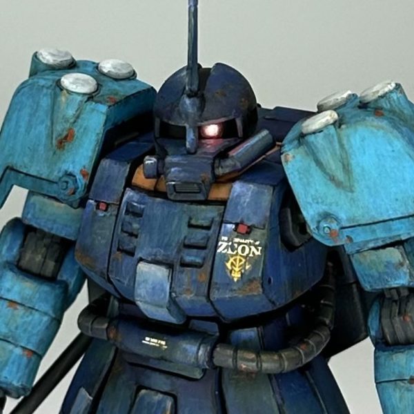 HGUC ザクマリナー 筆塗りウェザリング塗装