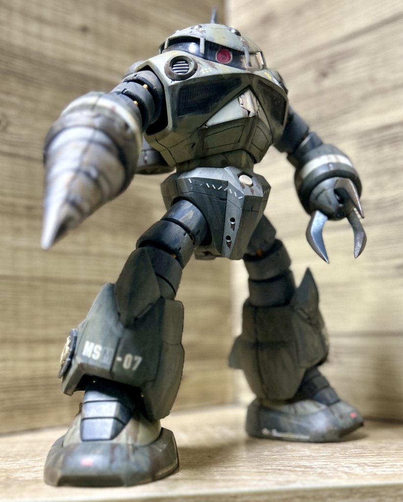 コトブキヤのボルテックスドライバーに付属のドリルがピタリとマッチング。