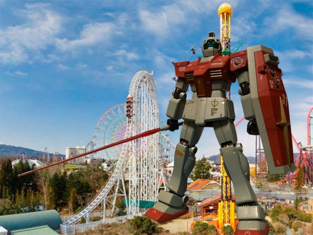大阪万博の会場にガンダムが建ったらしいですが、次にご当地ガンダム立像が立つのはどこなんでしょーか?笑ジム、大地に立つ!なら、富士急ハイランドかも知れませんね!