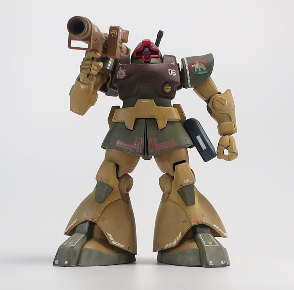 カラーは旧ドイツ軍の戦車でおなじみのダークイエロー、ダークグリーン、レッドブラウンの3色です。