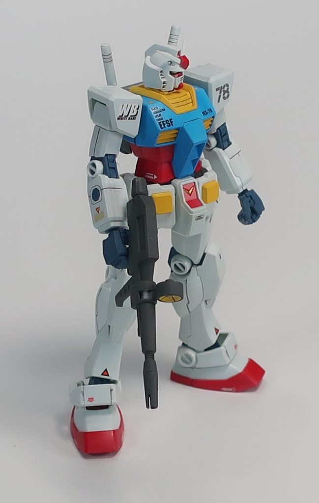 RX-78ガンダムを作るのは実に40年ぶりです。色々と感慨深いものがあります。