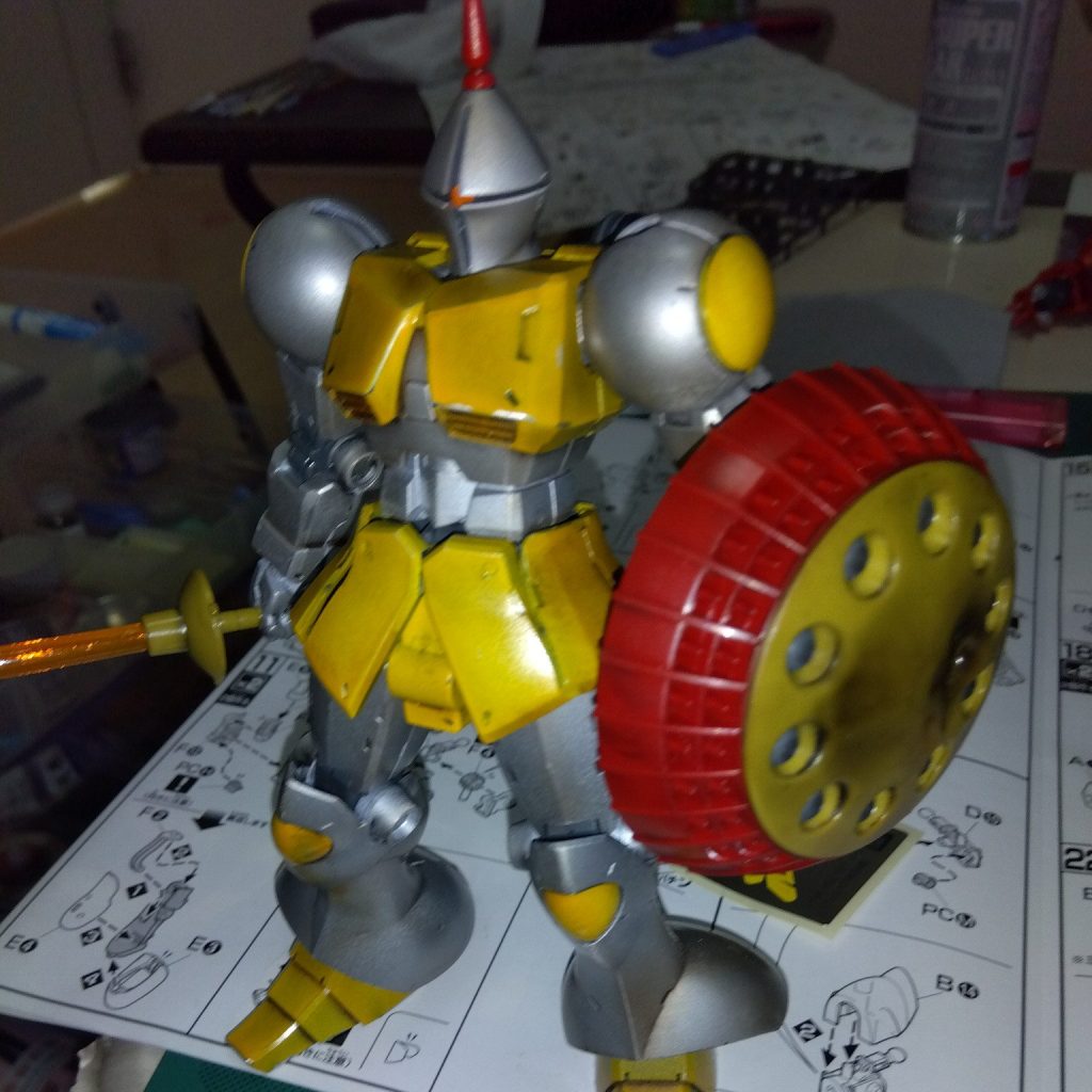 HG ギャン(初全塗装)｜YuiHunamiさんのガンプラ作品｜GUNSTA（ガンスタ）