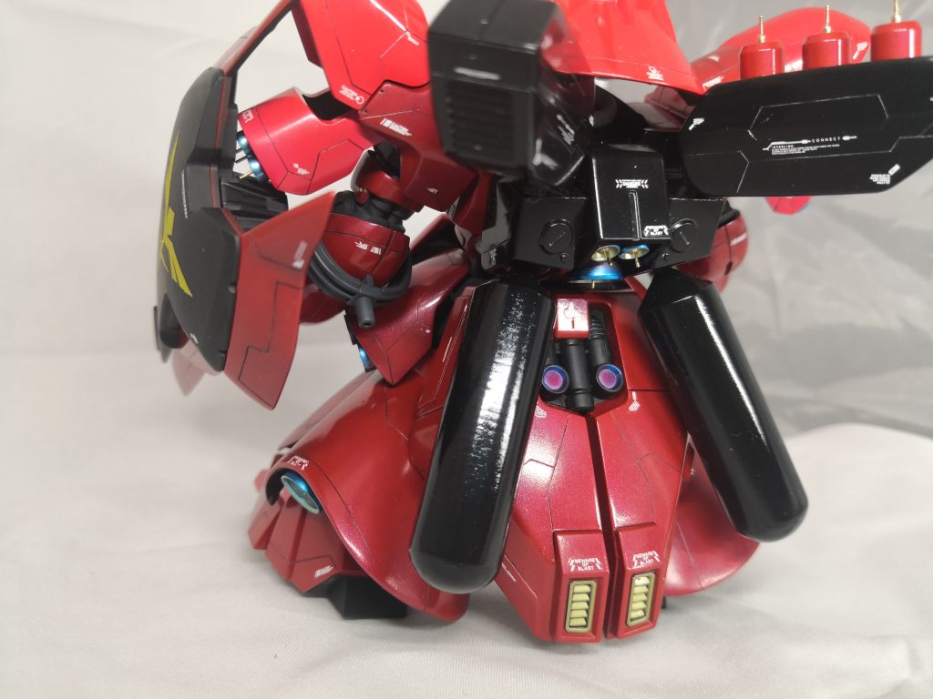 プロペラントタンクは3dプリンター製です。積層痕残ってますね...