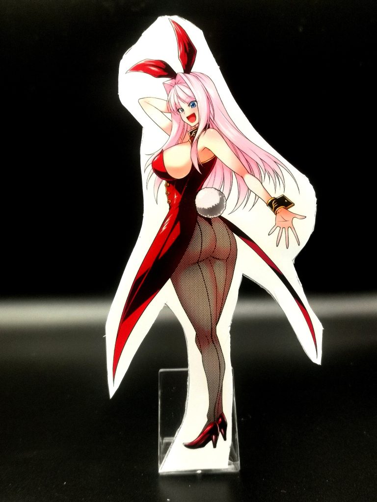 搭乗プレイヤー『 セキト』袖付き制服風バニースーツのプレイヤー。扇情的な立ち振舞と勝敗に拘らない好戦的なプレイスタイルから“ 赤い兎”の異名を持つ。キャラクター絵は白涌輔（@Shira_yk）様より今回はこのキャラクターと合わせてのデザインとなっており、腰部や後ろへと伸びる角などがバニーガールをイメージしてあります。