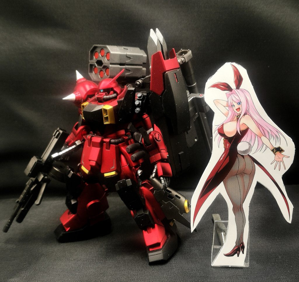 最後まで観ていただき、ありがとうございます。前回の『フィオ』のライバルとして、キャラ共々作り上げましたが、妄想を具現化するという極上のオタク的満足感を得られました。