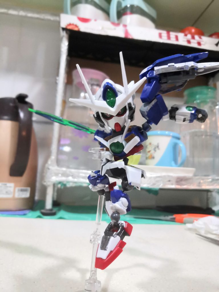 ダブルオークアンタ–6枚目/制作者：LUNLUN（邪道可動）