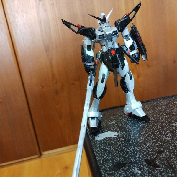 デスティニーガンダム　筆塗り