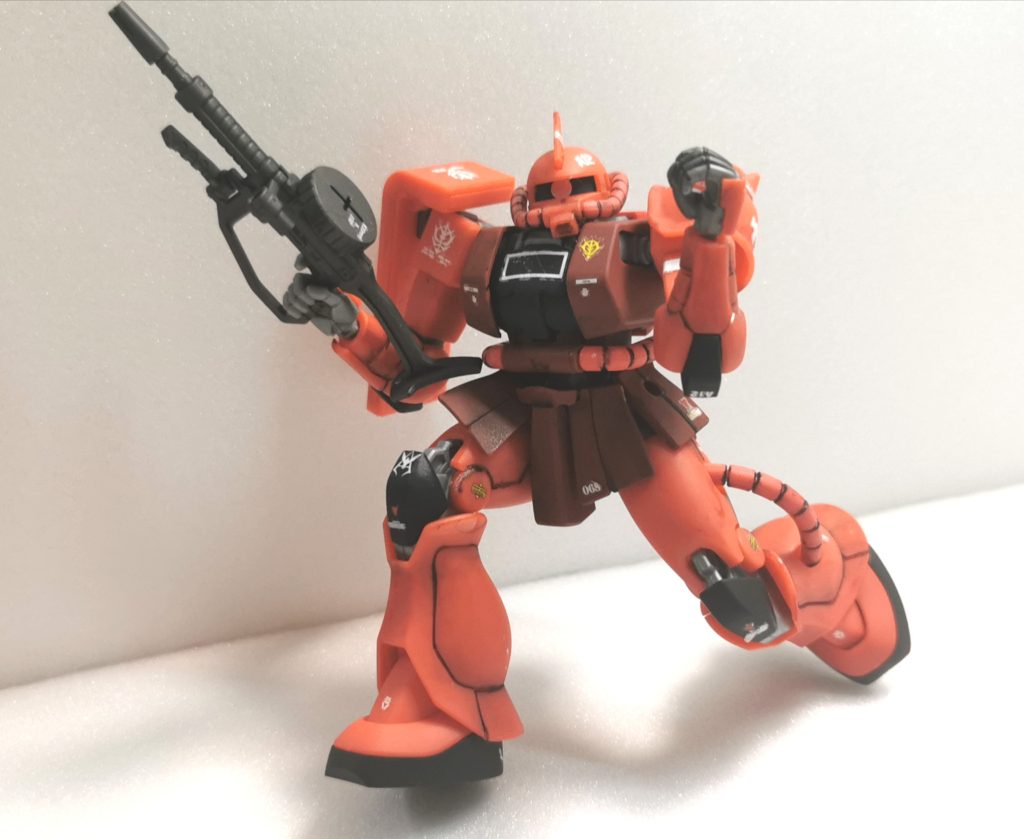 ザクマシンガン、二の腕に干渉しすぎ問題。