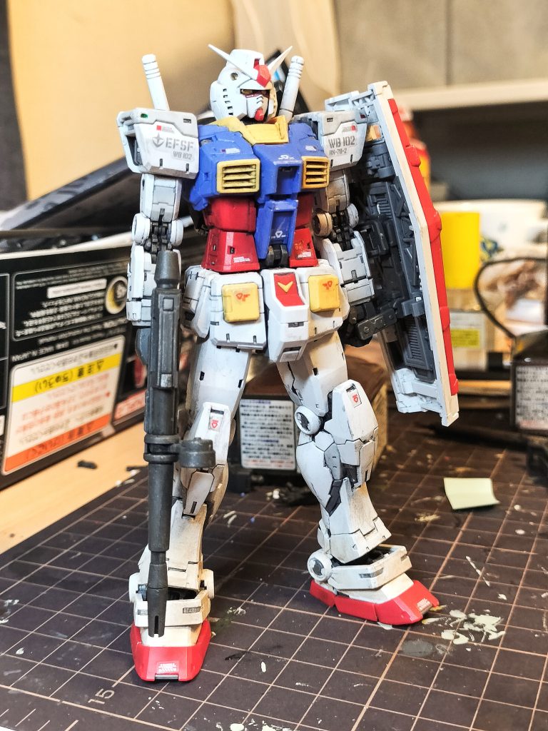 RGガンダムver2.0を簡単に仕上げました！