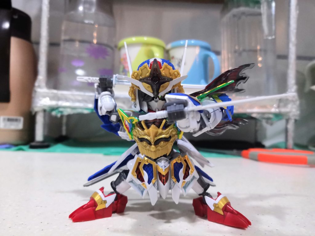 隠密ガンダムエアリアル–2枚目/制作者：LUNLUN（邪道可動）