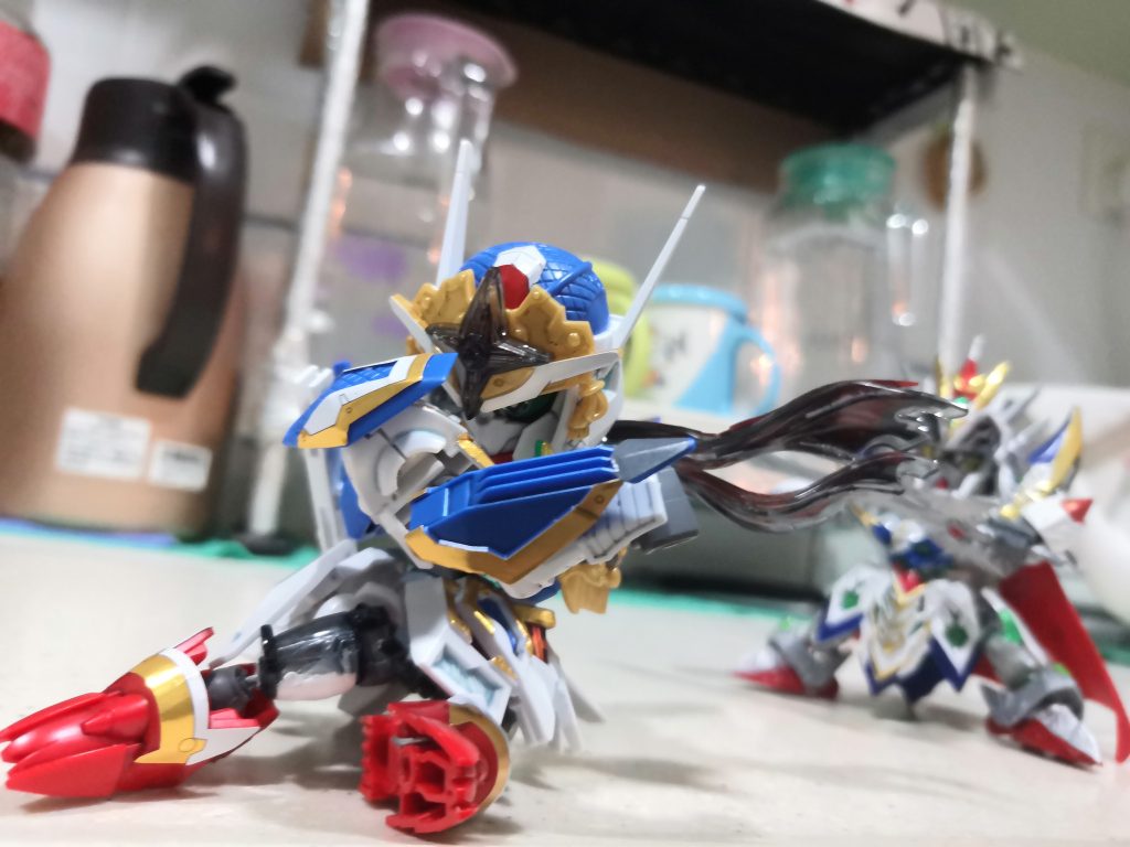 隠密ガンダムエアリアル–7枚目/制作者：LUNLUN（邪道可動）