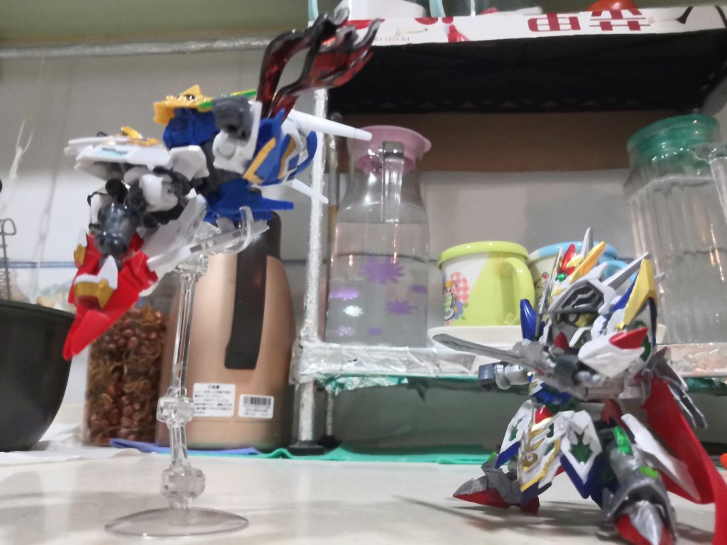 隠密ガンダムエアリアル–9枚目/制作者：LUNLUN（邪道可動）