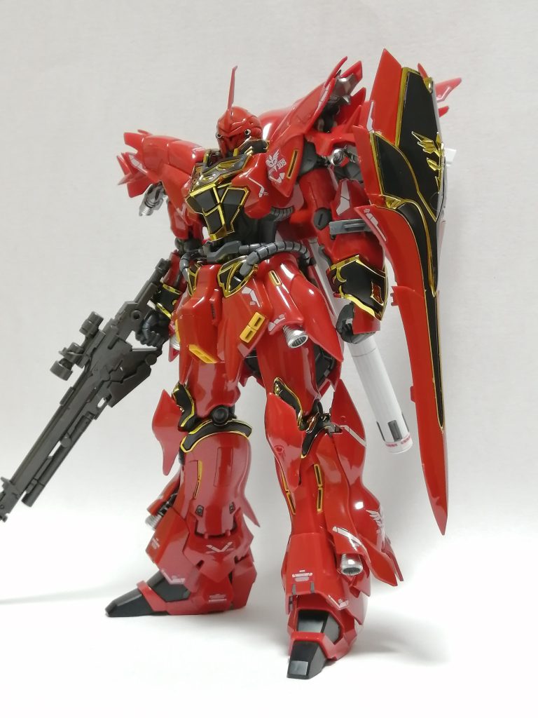 シナンジュを初めて作りましたが、かっこいいですね😁