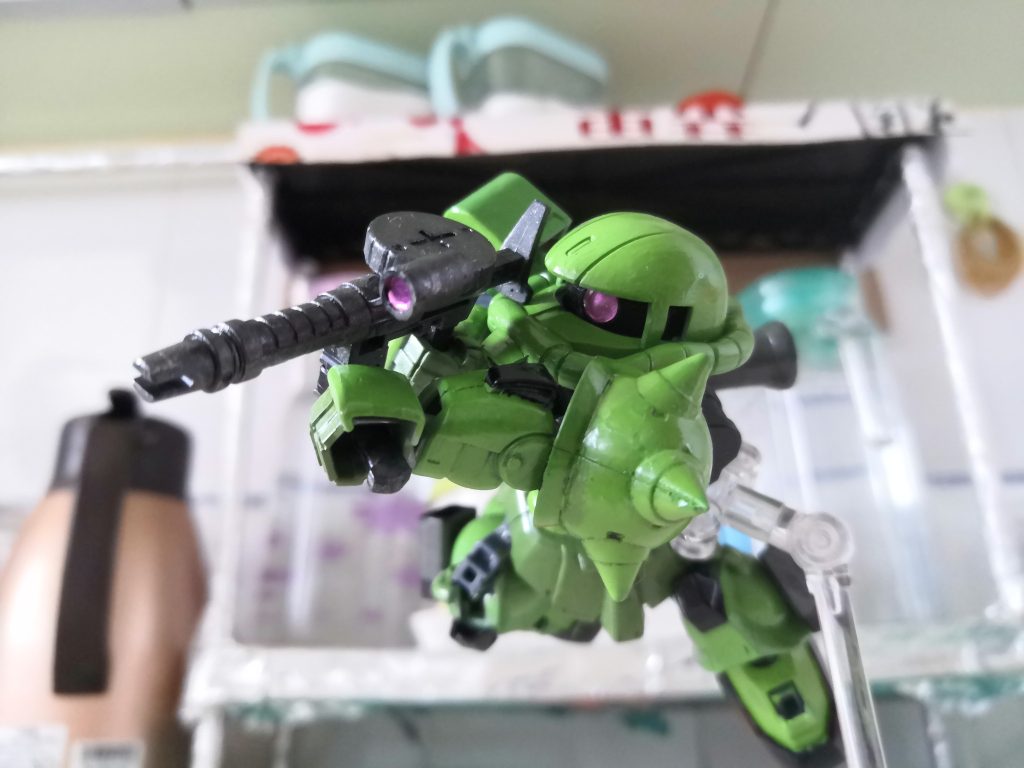 SDCS SDフレームザクII–7枚目/制作者：LUNLUN（邪道可動）