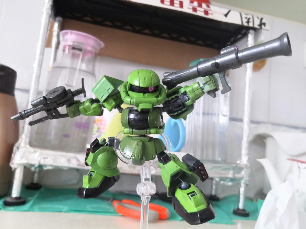 SDCS SDフレームザクII–3枚目/制作者：LUNLUN（邪道可動）