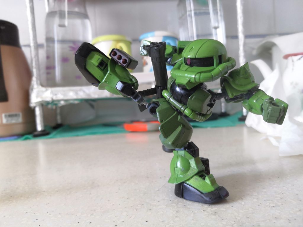 SDCS SDフレームザクII–5枚目/制作者：LUNLUN（邪道可動）